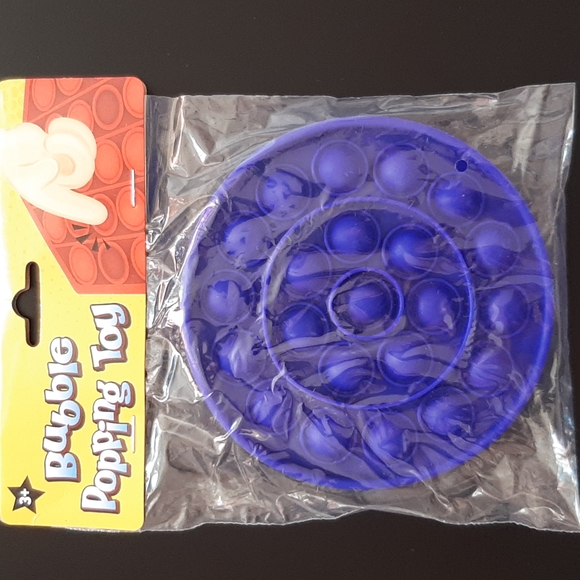 Bubble Popping Toy Set of 3 Fidget Sensory Toys NEW 4.25" to 4.875" - Picture 4 of 7
